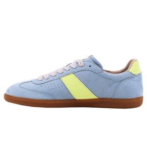 NEW IN BOX THE SYDNEY SNEAKERS LIGHT BLUE & LIME